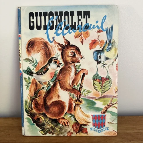 Livre Guignolet l'écureuil - éditions Rouge et bleue