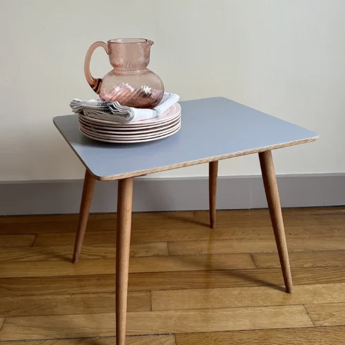 Table basse vintage bois