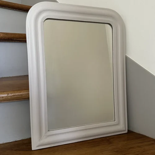 Miroir Louis-Philippe beige