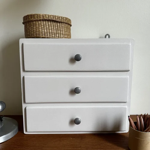 Petit meuble de métier vintage