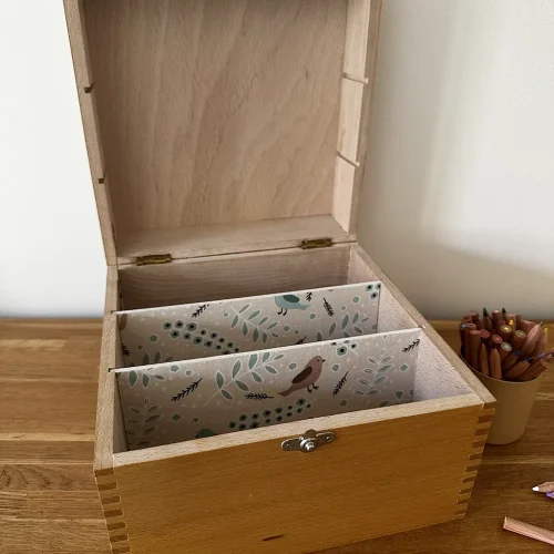 Boîte à fiches customisée